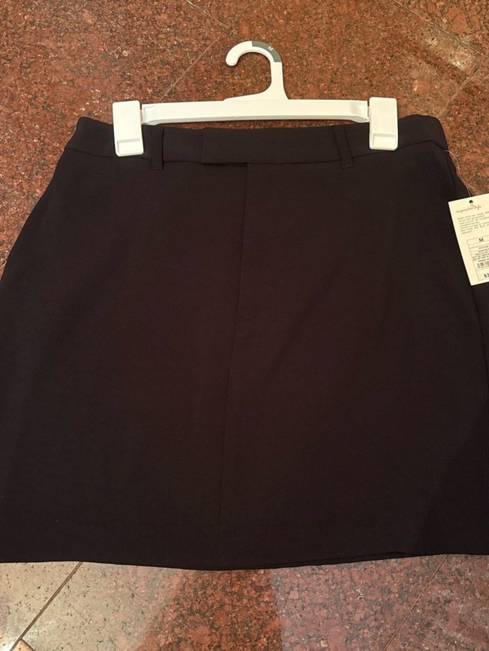 a new day Black Pencil Skirt with Belt Loops